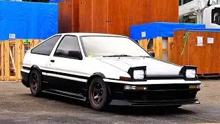 Обзор покупки Sprinter Trueno AE86 GT-Apex JDM на японском аукционе 1986 года