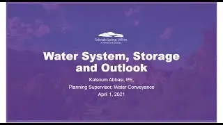 Water System, Storage and Outlook Final - Webinar