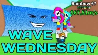[LIVE] ESCAPE TSUNAMI FOR BRAINROTS WAVE WEDNESDAY - ROBLOX