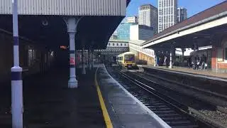 Two Southeastern trains at Waterloo East