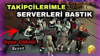 TAKİP&Ccedil;İLERİMLE SERVERLERİ BASTIK🔥 (OYUN &Ccedil;&Ouml;KT&Uuml;) - Avakin Life