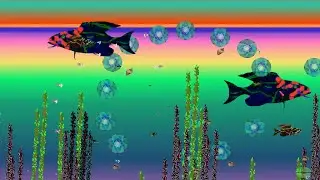 Chromatic Sun Ranch - Fish Pond - A 2d AI Fish Pond built with Godot Engine. Polygon NFT on Opensea