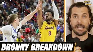 Bronny James can be impactful for Lakers IF he's used properly