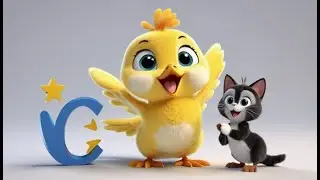 Seven Baby Chicks Say A to Z | ABC Alphabet Song for Kids | Learn Letters with Cute Chicks