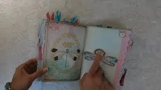 CraftyCrusade Junk Journal Flip Through Calicocollage Designs