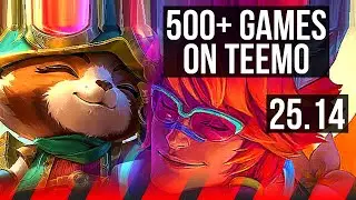 TEEMO vs SETT (TOP) | 6/3/14, 500+ games | KR Master | 25.14