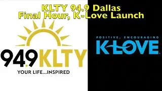 KLTY 94.9 Dallas - KLTY Final Hour - Launch of K-Love - January 31 2025 - Radio Aircheck