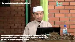 CERAMAH SELAMATKAN BUMI MESIR