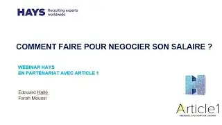 [Replay Webinar] Comment faire pour négocier son salaire ?