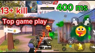 Tdm 400 ms 😔 13+ kill 🥰 || Bgmi video || squad full || new season with Bgmi || update your bgmi 