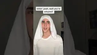 KID ROASTS HIS SISTER #Shorts