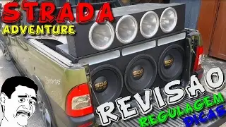 Strada Adventure 3 SDS tocando fraco??? Algo errado ai! REVIS&Atilde;O...☢JuNiOr SoM♛&reg;