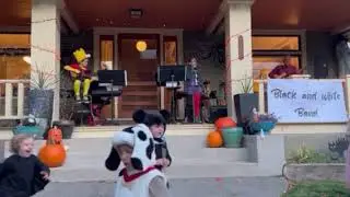 Black and White Band  PDX  Cake by the Ocean cover  10/25/24