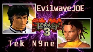 【TEKKEN 3/Arkadyzja】EvilwaveJOE vs Tek N9ne【10/05/24】