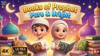 Books of Prophet Pure & Bright Nasheed | Islamic Seerah Song for Kids | Prophet Stories