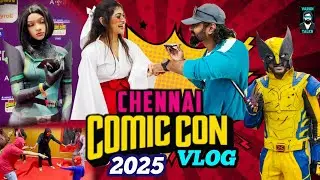Comic-Con Chennai 2025 - Tamil Vlog | Cosplay | Comic | Anime | Tamil Gamer | Varun Talks