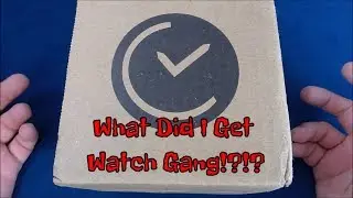 $99 Watch Gang Black Subscription May 2018 Box Opening!!!