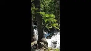 Cascade de Fontcouverte N&eacute;vache - Hautes Alpes, France