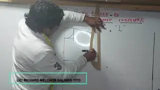 PATRÓN BÁSICA DE LA CASACA -  T/ L - CABALLERO