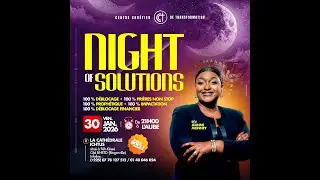 NIGHT OF SOLUTIONS | Révérend Jeanne MONNEY | Vendredi 30 Janvier 2026