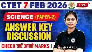 CTET Science Paper 2 Analysis 2026 | CTET 7 FEB Paper Analysis | CTET Science Answer Key 2026 | CTET