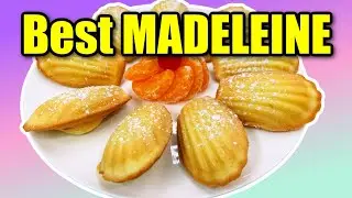 Best MADELEINE | French Lemon Buttered Madeleine Recipe 🍋🥧