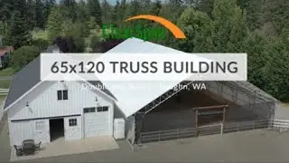 ClearSpan Horse Riding Arena &ndash; Double Kay Ranch &ndash; Vaughn, WA