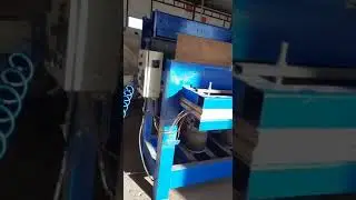 Пресс горячий, пневматический.