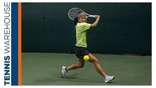 Improve your Tennis with Danielle Lao: Chopping Onion Drill: practice backhand slices & dropshots 🔪
