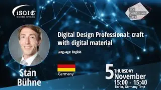 Stan B&uuml;hne: Digital Design Professional,  craft with digital material
