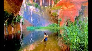 Escalante Jacob Hamlin (lobo) Arch Southern Utah Desert Hike & Camping | Wandering Wassoms - S1.E26