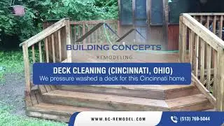 Deck Cleaning Cincinnati, Ohio