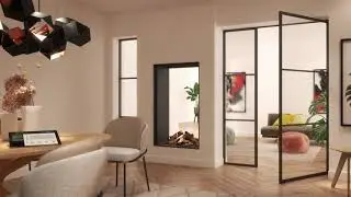 DRU Maestro 75 Tall Tunnel Eco Wave Gas Fire