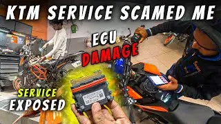 KTM Service Centre Ne Bike Ka ECU Kharab Kardiya 😡Watch This Before Service