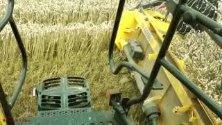 Harvesting the Wheat with Cab View, and MORE!