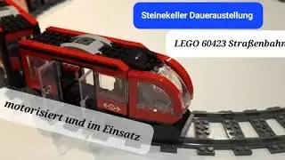 LEGO 60423 Straßenbahn! Bei uns im Einsatz, aber mit Motor !