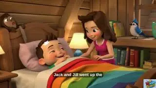 🎵 Jack and Jill Went Up the Hill | 3D Kids Song | Nursery Rhymes for Children