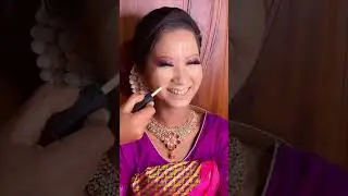 Simple Bodo bride  makeup #shorts #youtubeshorts #bodo #viral #2024 #makup