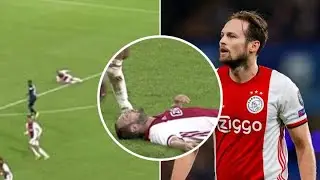 Daley Blind collapses on pitch while playing match for Ajax