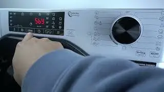 HAIER HWDQ90B416FWB-S – Painel de controle: funções e botões