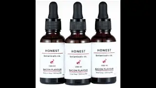 Honest Botanicals CBD Oil for Dogs Reviews - Honest Botanicals Bacon Flavored CBD oil for dogs
