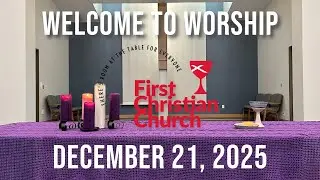 December 21, 2025 - Worship with Children's Christmas Program