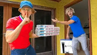 Undercover In Disguise to Recover Stolen Playstation PS5!! (Best Friend Caught as Cop)