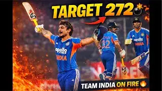 Ishan Kishan Ka Shandaar Century | Team India Ne Diya 272 Ka Target #indvsnz #livecricketmatchtoday
