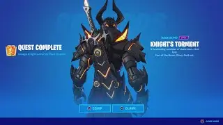 How To Unlock The KNIGHT'S TORMENT Backbling (Week 1 Omega Knight Quests)
