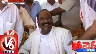 Telangana Home Minister receives grand welcome in his village - Teenmaar News