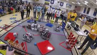 Garrett Qualifier Team Match 1, Qualification Match 4. Relic Recovery Driver POV.