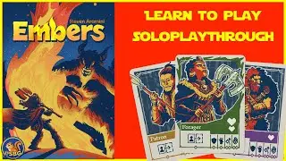 Embers: Can I Survive the Night? | FULL Solo Playthrough + Epic Monster Battles!