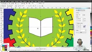 coreldraw x5 tutorial (logo )