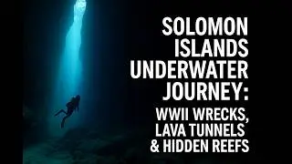Solomon Islands Underwater Journey: WWII Wrecks, Lava Tunnels & Hidden Reefs